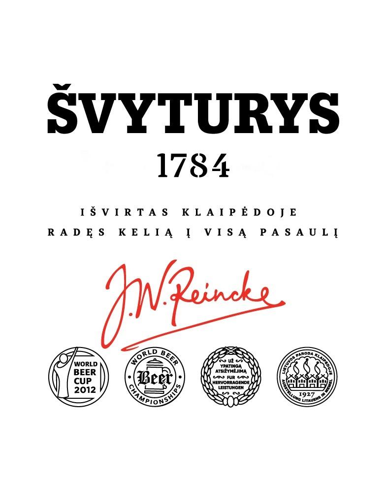Prekės ženklas: ŠVYTURYS 1784 IŠVIRTAS KLAIPĖDOJE RADĘS KELIĄ Į VISĄ PASAULĮ